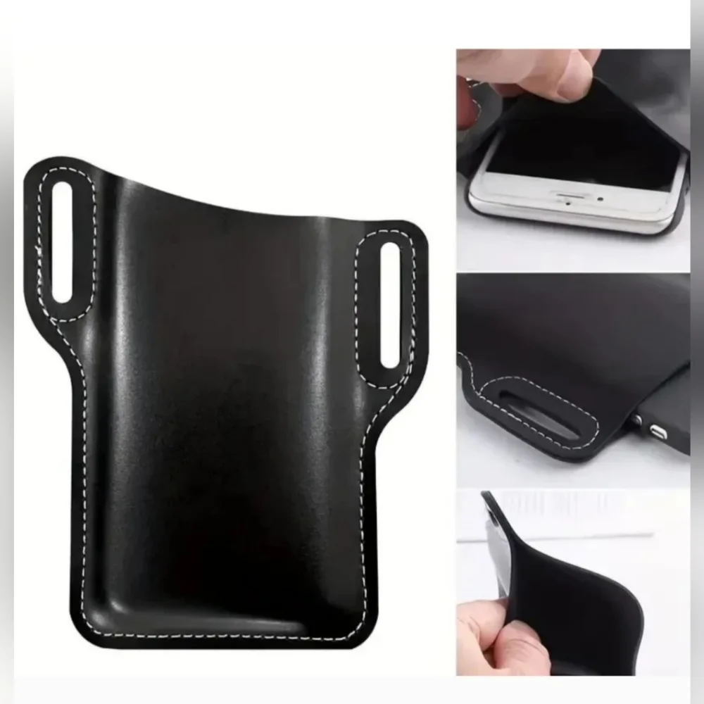 Brown Cell Phone Belt Sleeve New BROWN
